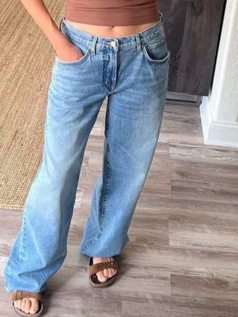 Agolde Fusion Jeans in Renounce Wash